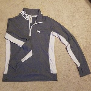 Victoria's Secret Pink quarter zip pullover